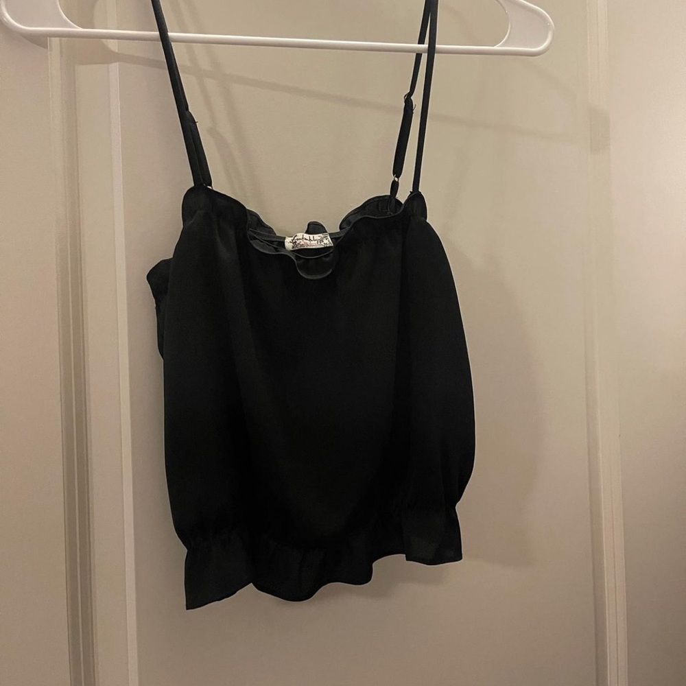 Free People Silk Cropped Tank size XS